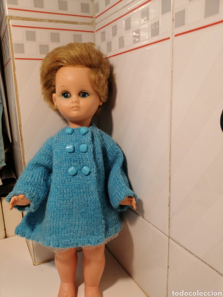 Mu&ntilde;eca espa&ntilde;ola clasica: Mu&ntilde;eca marca bella abrigo incluido - Foto 3