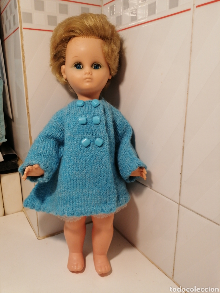 Mu&ntilde;eca espa&ntilde;ola clasica: Mu&ntilde;eca marca bella abrigo incluido - Foto 1