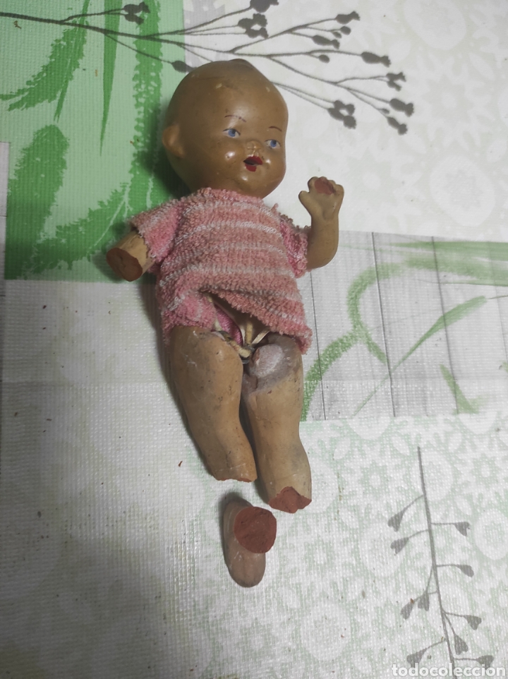 Mu&ntilde;eca espa&ntilde;ola clasica: Beb&eacute; terracota - Foto 1