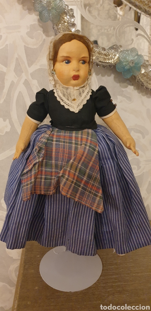 Mu&ntilde;eca espa&ntilde;ola clasica: Mu&ntilde;eca de Pag&eacute;s reversible - Foto 3