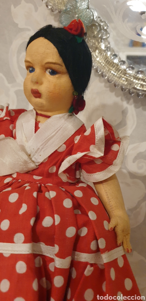 Mu&ntilde;eca espa&ntilde;ola clasica: Mu&ntilde;eca de Pag&eacute;s reversible - Foto 6