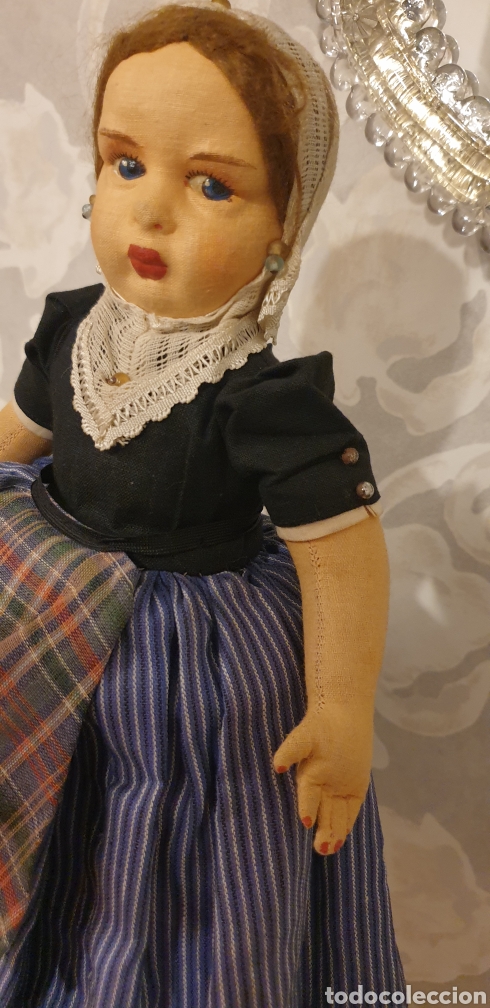 Mu&ntilde;eca espa&ntilde;ola clasica: Mu&ntilde;eca de Pag&eacute;s reversible - Foto 9