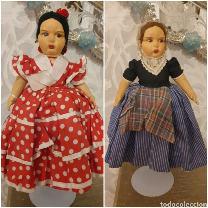 Mu&ntilde;eca espa&ntilde;ola clasica: Mu&ntilde;eca de Pag&eacute;s reversible - Foto 1