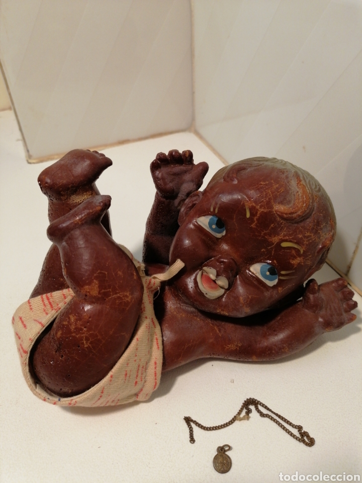 Mu&ntilde;eca espa&ntilde;ola clasica: Mu&ntilde;eco d caucho antiguo - Foto 2
