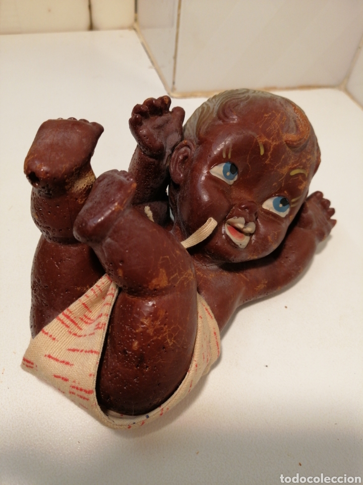 Mu&ntilde;eca espa&ntilde;ola clasica: Mu&ntilde;eco d caucho antiguo - Foto 5