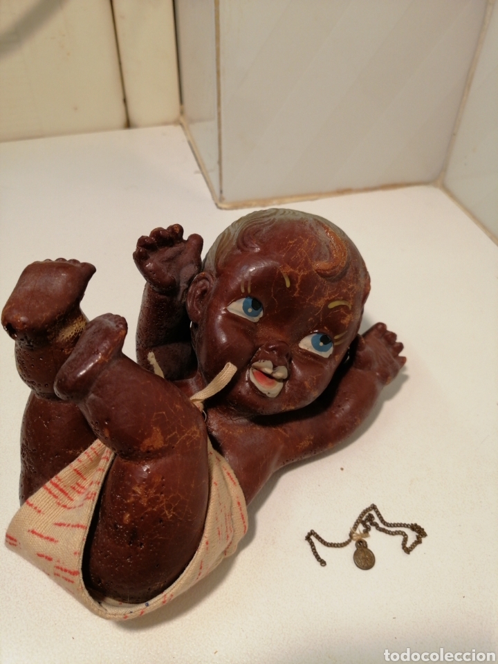 Mu&ntilde;eca espa&ntilde;ola clasica: Mu&ntilde;eco d caucho antiguo - Foto 6