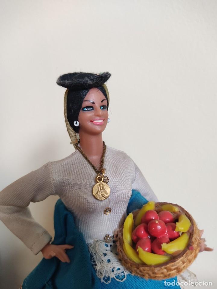 Mu&ntilde;eca espa&ntilde;ola clasica: MU&Ntilde;ECA DE MARIN TRAJE TIPICO DE CANARIAS - Foto 11
