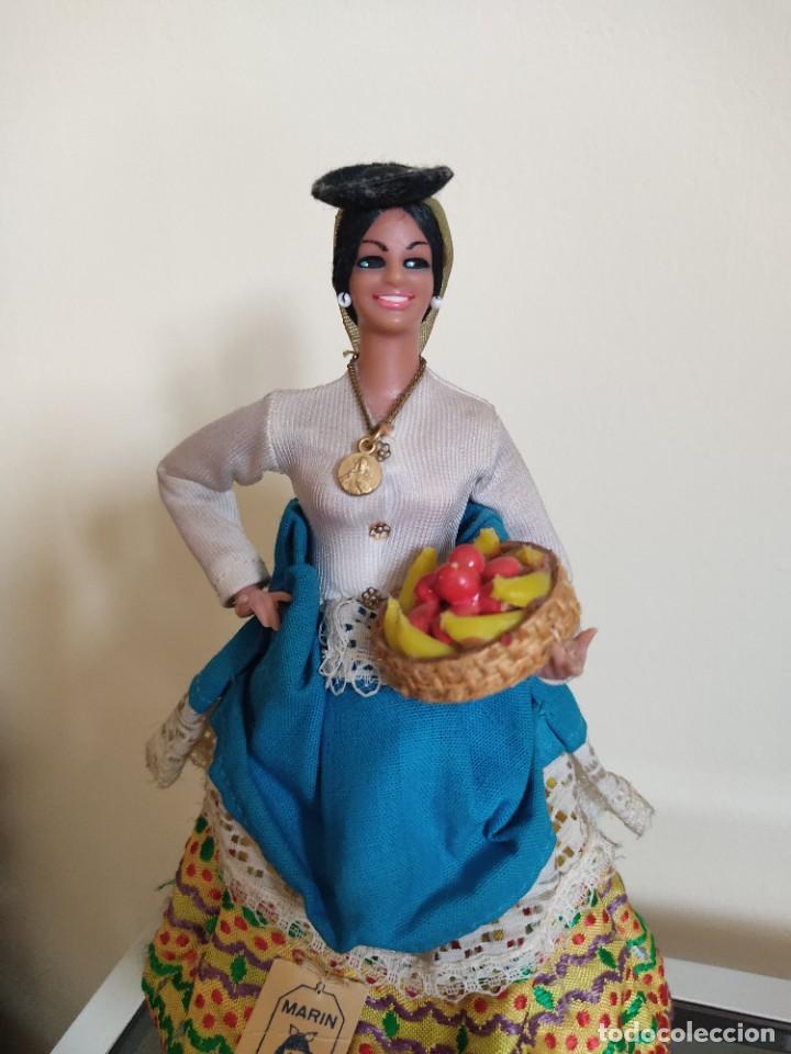 Mu&ntilde;eca espa&ntilde;ola clasica: MU&Ntilde;ECA DE MARIN TRAJE TIPICO DE CANARIAS - Foto 2