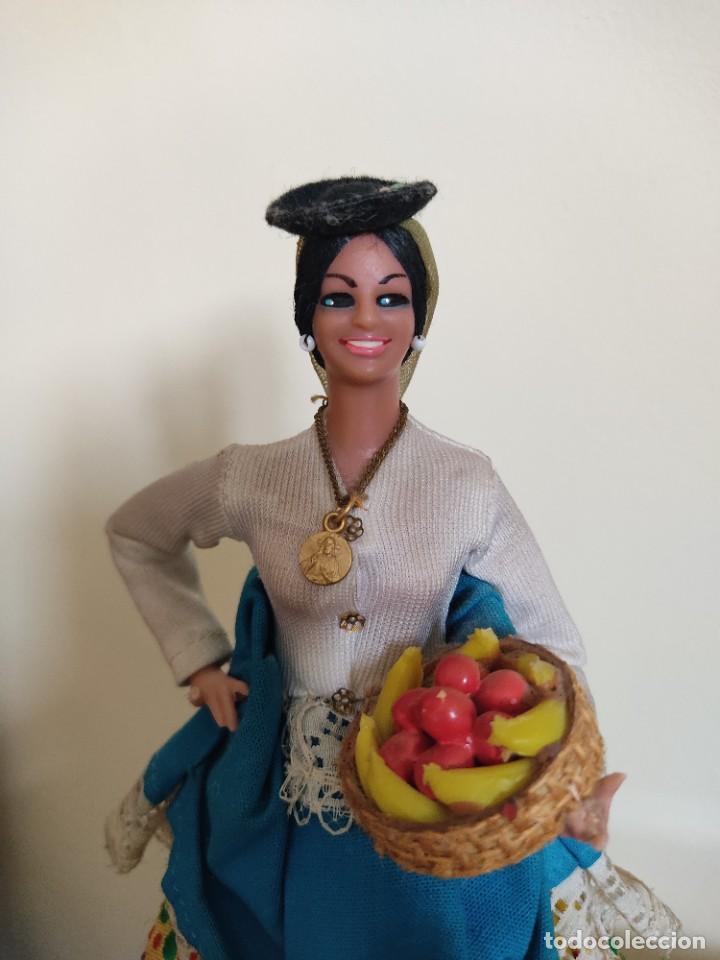 Mu&ntilde;eca espa&ntilde;ola clasica: MU&Ntilde;ECA DE MARIN TRAJE TIPICO DE CANARIAS - Foto 3