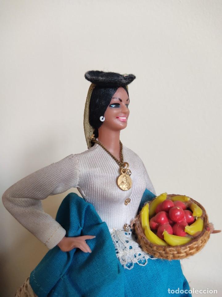 Mu&ntilde;eca espa&ntilde;ola clasica: MU&Ntilde;ECA DE MARIN TRAJE TIPICO DE CANARIAS - Foto 8