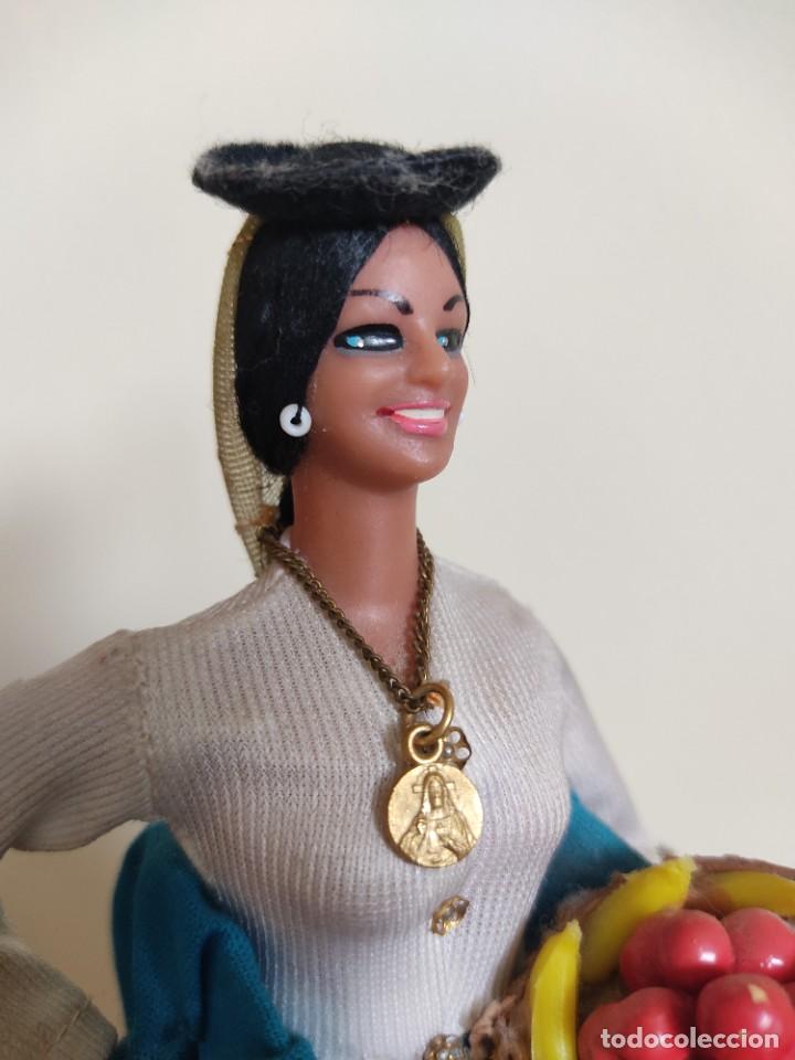 Mu&ntilde;eca espa&ntilde;ola clasica: MU&Ntilde;ECA DE MARIN TRAJE TIPICO DE CANARIAS - Foto 9