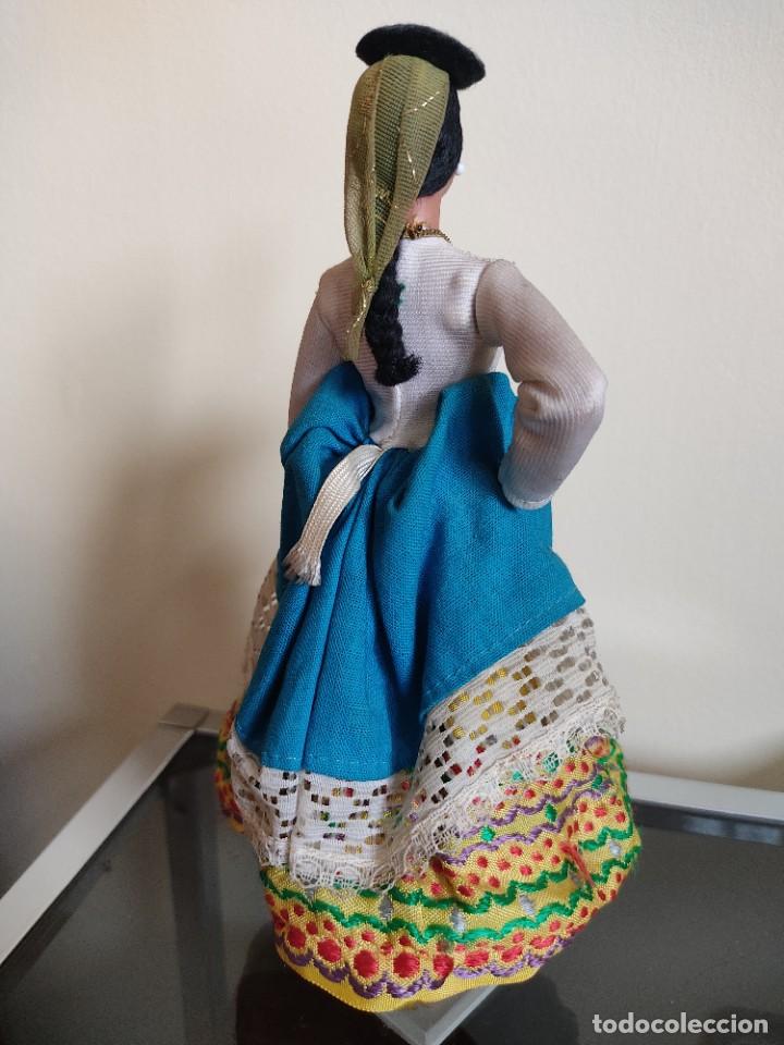 Mu&ntilde;eca espa&ntilde;ola clasica: MU&Ntilde;ECA DE MARIN TRAJE TIPICO DE CANARIAS - Foto 10