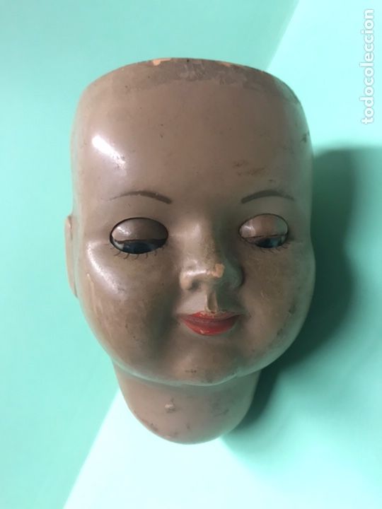Mu&ntilde;eca espa&ntilde;ola clasica: CABEZA DE MU&Ntilde;ECA DE CELULIODE - Foto 2