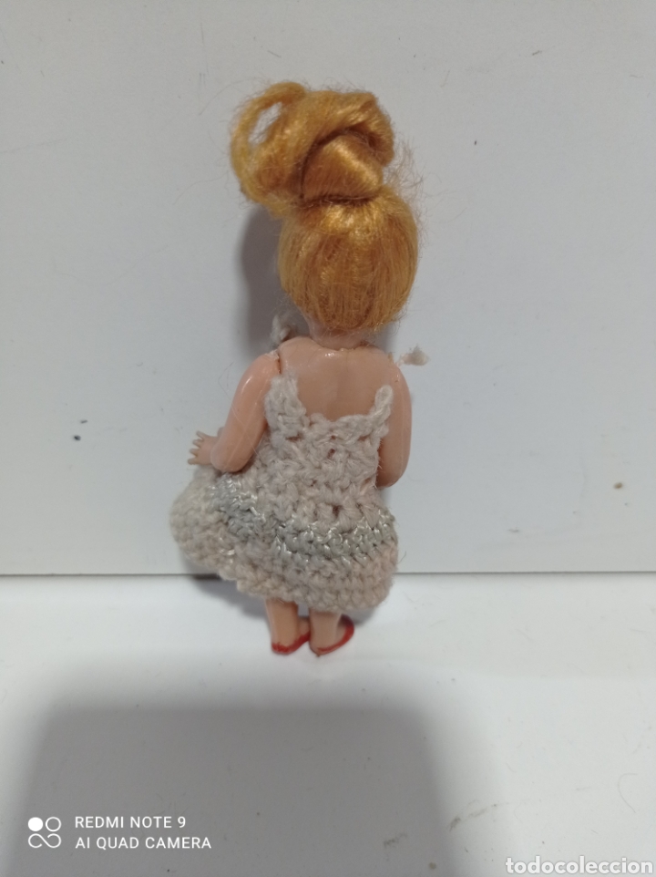Mu&ntilde;eca espa&ntilde;ola clasica: Muneca miniatura antigua - Foto 2