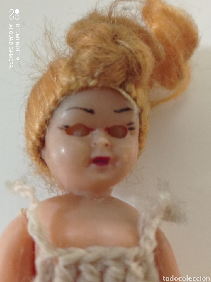 Mu&ntilde;eca espa&ntilde;ola clasica: Muneca miniatura antigua - Foto 4