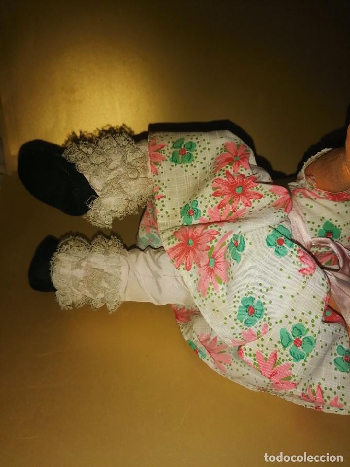Mu&ntilde;eca espa&ntilde;ola clasica: MU&Ntilde;ECA FIELTRO A&Ntilde;OS 50 - Foto 5