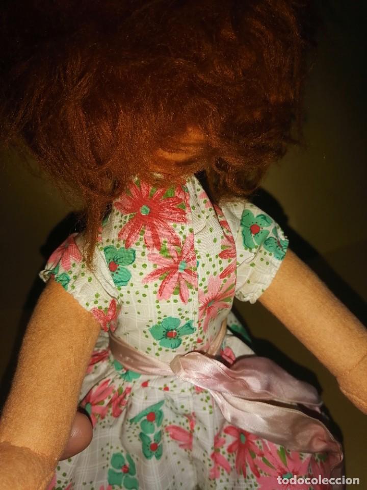 Mu&ntilde;eca espa&ntilde;ola clasica: MU&Ntilde;ECA FIELTRO A&Ntilde;OS 50 - Foto 7