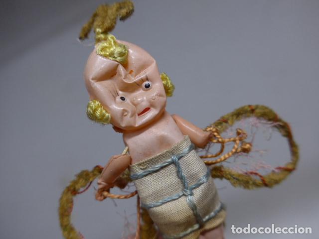 Mu&ntilde;eca espa&ntilde;ola clasica: Antigua mu&ntilde;eca peque&ntilde;a de celuloide - Foto 2