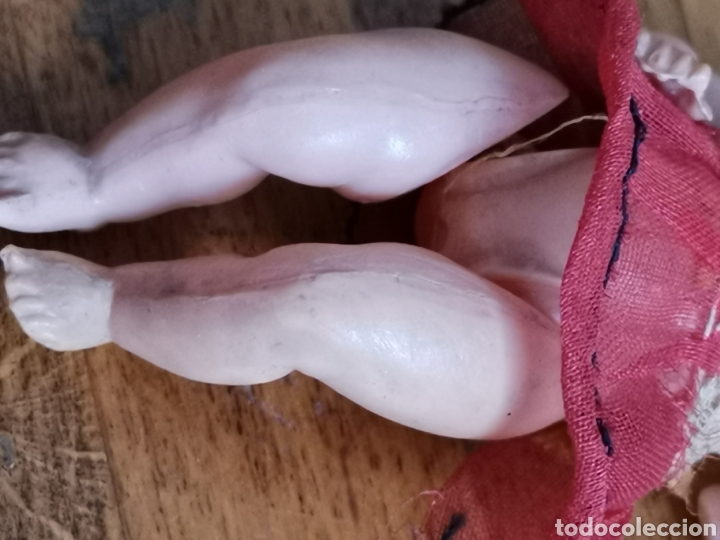 Mu&ntilde;eca espa&ntilde;ola clasica: Nina de celuloide con vestido rojo - Foto 10