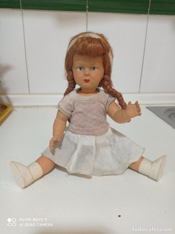 Mu&ntilde;eca espa&ntilde;ola clasica: Antigua mu&ntilde;eca de celuloide - Foto 1