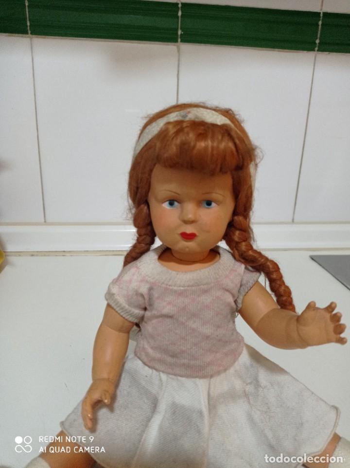Mu&ntilde;eca espa&ntilde;ola clasica: Antigua mu&ntilde;eca de celuloide - Foto 2