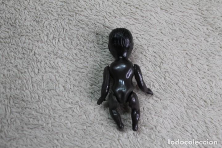 Mu&ntilde;eca espa&ntilde;ola clasica: ANTIGUO MU&Ntilde;ECO NEGRO MINIATURA CELULOIDE - Foto 6