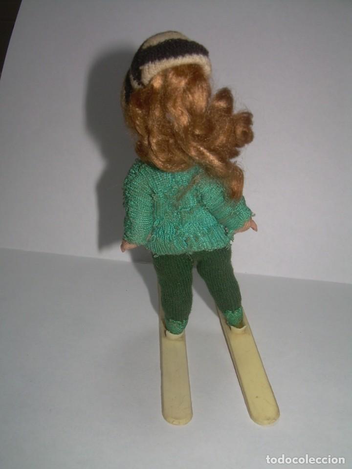 Mu&ntilde;eca espa&ntilde;ola clasica: ANTIGUA MU&Ntilde;ECA ESQUIADORA. - Foto 4