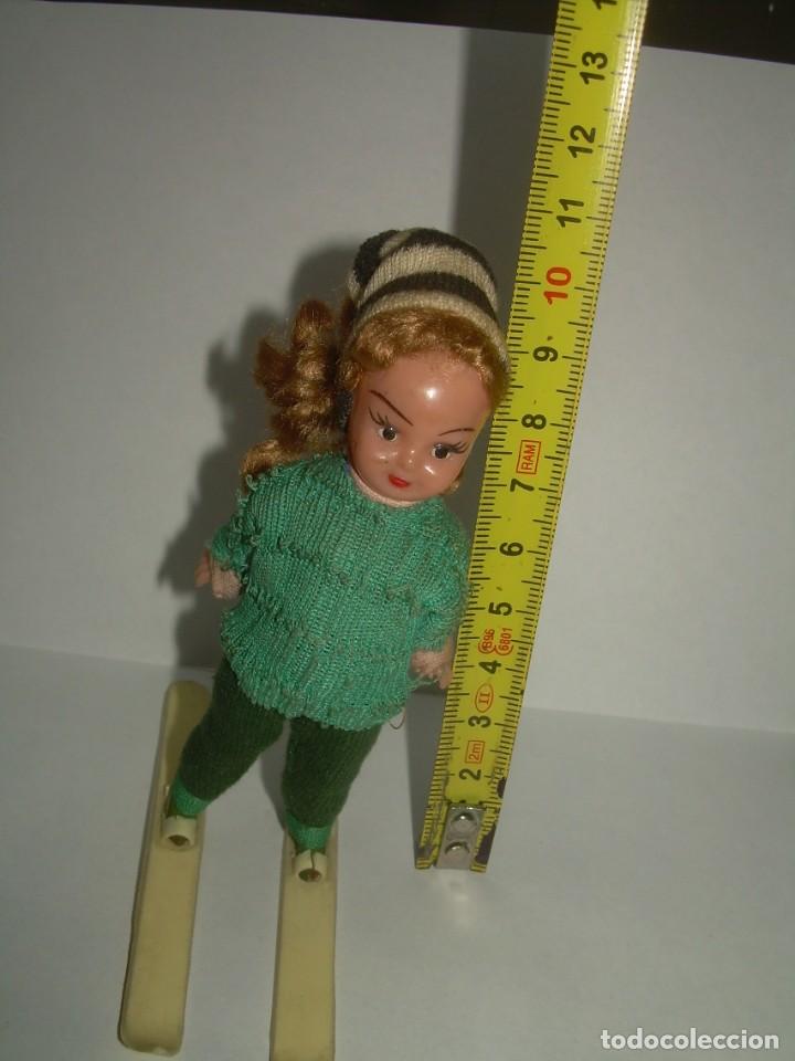 Mu&ntilde;eca espa&ntilde;ola clasica: ANTIGUA MU&Ntilde;ECA ESQUIADORA. - Foto 6