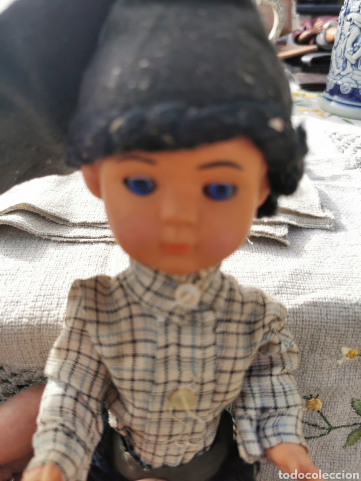Mu&ntilde;eca espa&ntilde;ola clasica: Mu&ntilde;eco antiguo regional - Foto 2