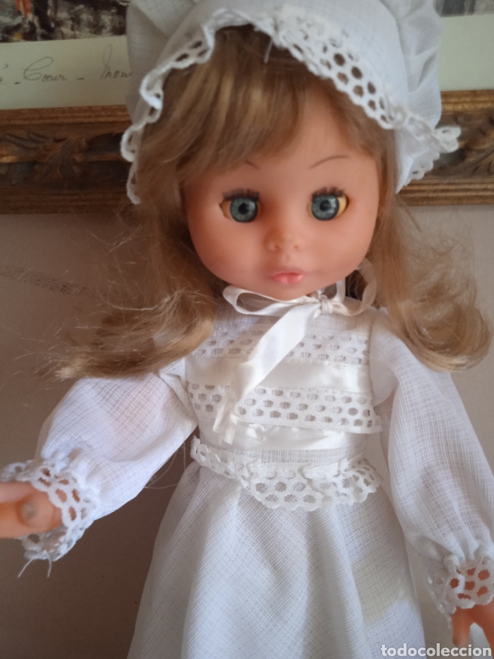 Mu&ntilde;eca espa&ntilde;ola clasica: Mu&ntilde;eca comunion,a&ntilde;os50 - Foto 2