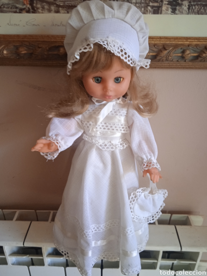 Mu&ntilde;eca espa&ntilde;ola clasica: Mu&ntilde;eca comunion,a&ntilde;os50 - Foto 5