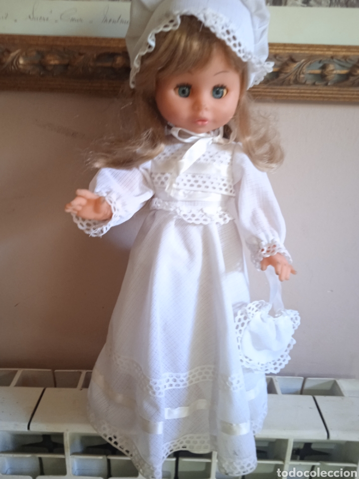 Mu&ntilde;eca espa&ntilde;ola clasica: Mu&ntilde;eca comunion,a&ntilde;os50 - Foto 1