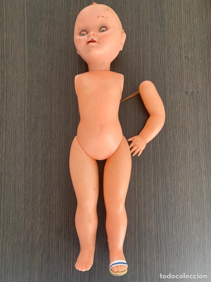 Mu&ntilde;eca espa&ntilde;ola clasica: Antigua mu&ntilde;eca ojos basculantes - Foto 1