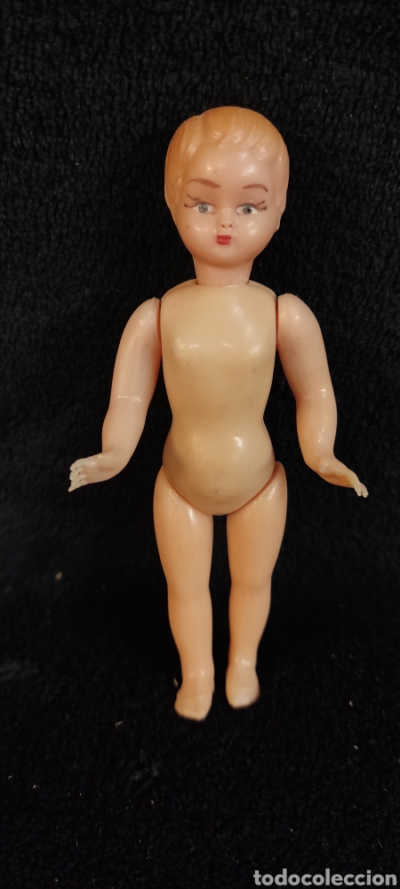 Mu&ntilde;eca espa&ntilde;ola clasica: Mu&ntilde;eca de pl&aacute;stico duro 10cm - Foto 1