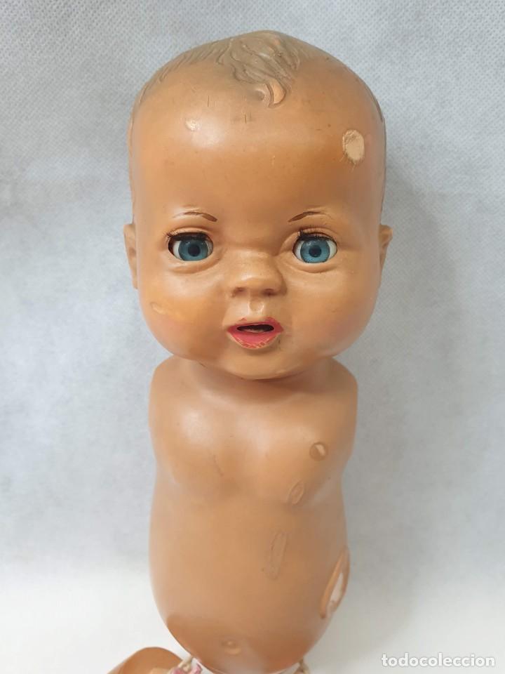 Mu&ntilde;eca espa&ntilde;ola clasica: MU&Ntilde;ECO DE CELULOIDE MARCA PSE PARA PARTES. MIDE UNOS 30cm. - Foto 5