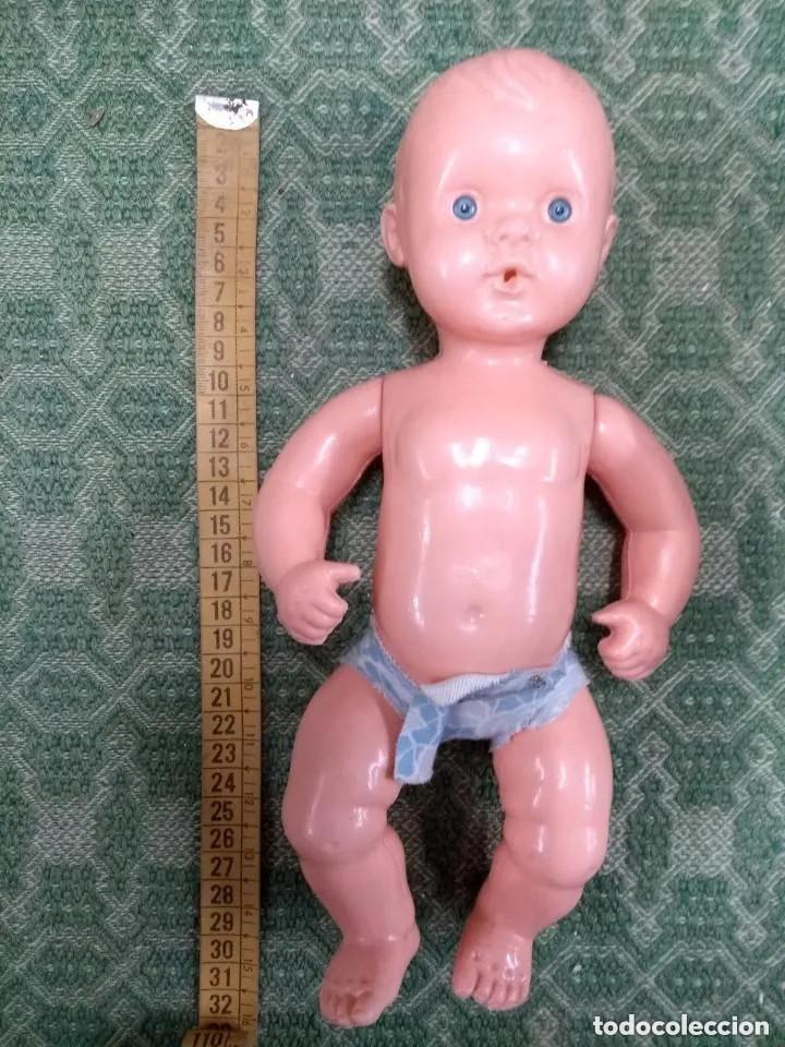 Mu&ntilde;eca espa&ntilde;ola clasica: ANTIGUO MU&Ntilde;ECO CON PELO CABELLO MOLDEADO - Foto 1