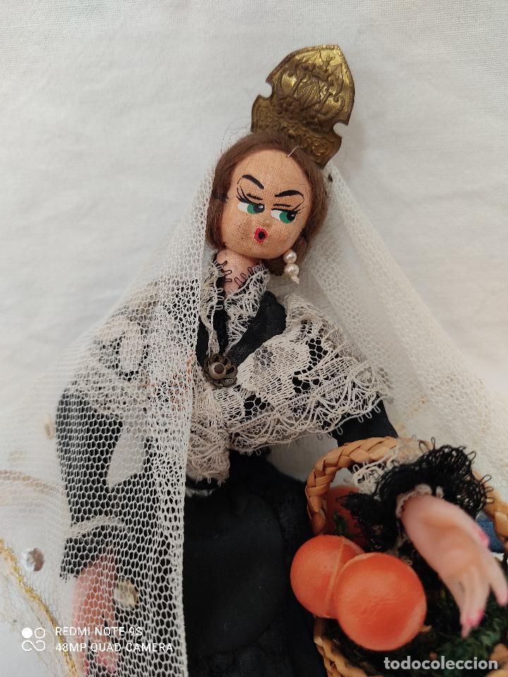 Mu&ntilde;eca espa&ntilde;ola clasica: Antigua mu&ntilde;eca tipo lenci - Foto 2