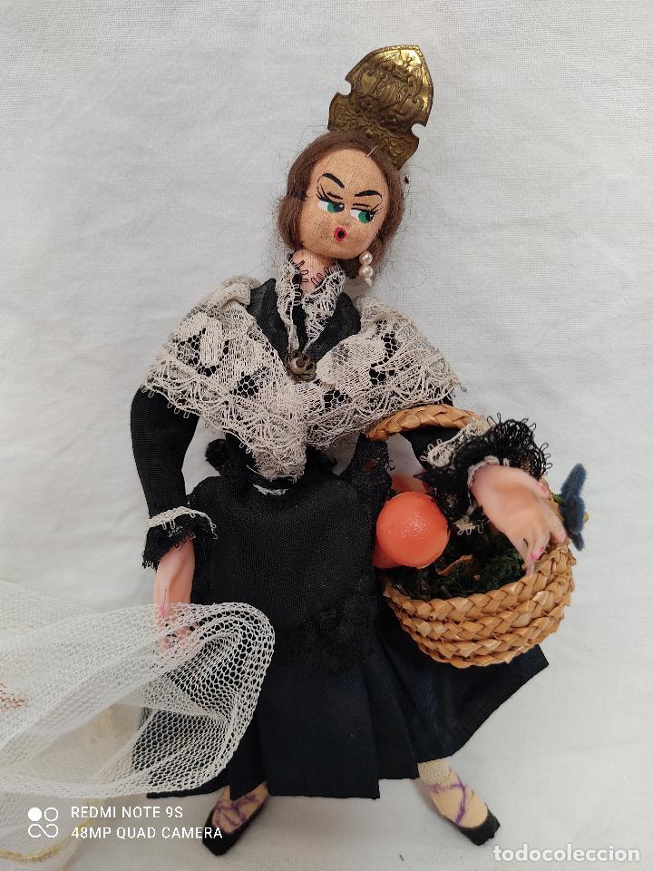Mu&ntilde;eca espa&ntilde;ola clasica: Antigua mu&ntilde;eca tipo lenci - Foto 3