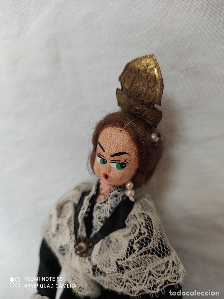 Mu&ntilde;eca espa&ntilde;ola clasica: Antigua mu&ntilde;eca tipo lenci - Foto 9