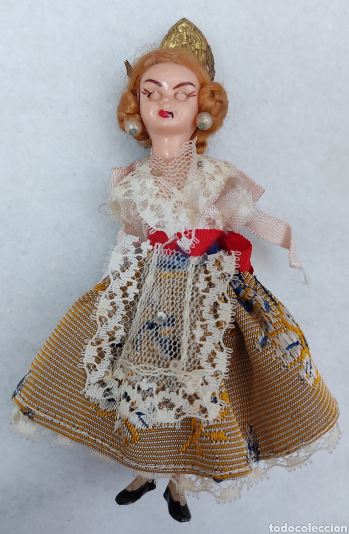 Mu&ntilde;eca espa&ntilde;ola clasica: Antigua mu&ntilde;eca fallera valenciana - Foto 3