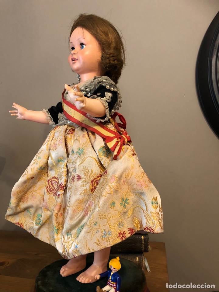 Mu&ntilde;eca espa&ntilde;ola clasica: ANTIGUA MU&Ntilde;ECA FALLERA MAYOR 48 cm. - Foto 2