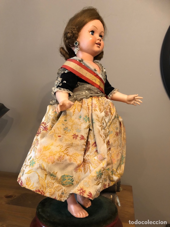 Mu&ntilde;eca espa&ntilde;ola clasica: ANTIGUA MU&Ntilde;ECA FALLERA MAYOR 48 cm. - Foto 4