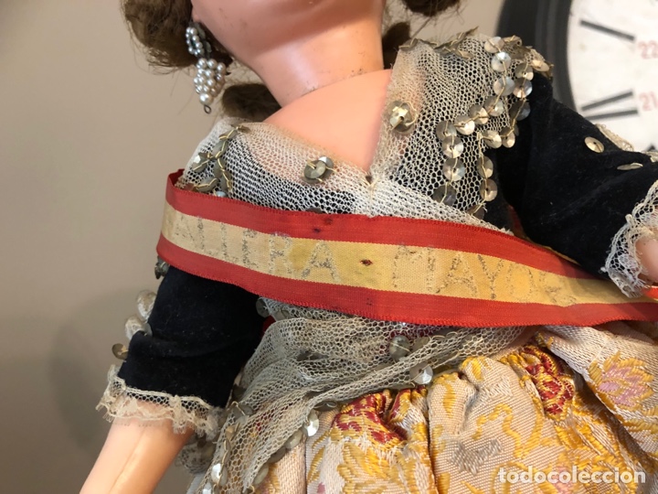 Mu&ntilde;eca espa&ntilde;ola clasica: ANTIGUA MU&Ntilde;ECA FALLERA MAYOR 48 cm. - Foto 6