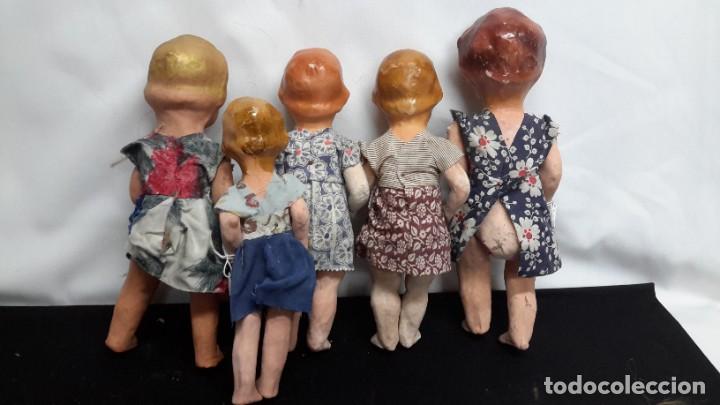 Mu&ntilde;eca espa&ntilde;ola clasica: LOTE DE MU&Ntilde;ECAS DE CARTON. PEPAS. - Foto 4