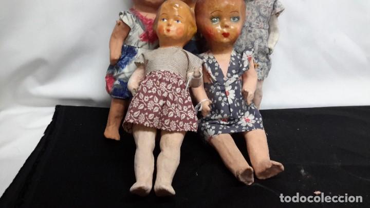Mu&ntilde;eca espa&ntilde;ola clasica: LOTE DE MU&Ntilde;ECAS DE CARTON. PEPAS. - Foto 9