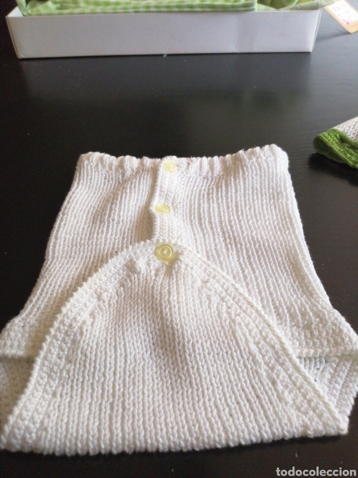 Mu&ntilde;eca espa&ntilde;ola clasica: bragas, babero y botitas - Foto 6