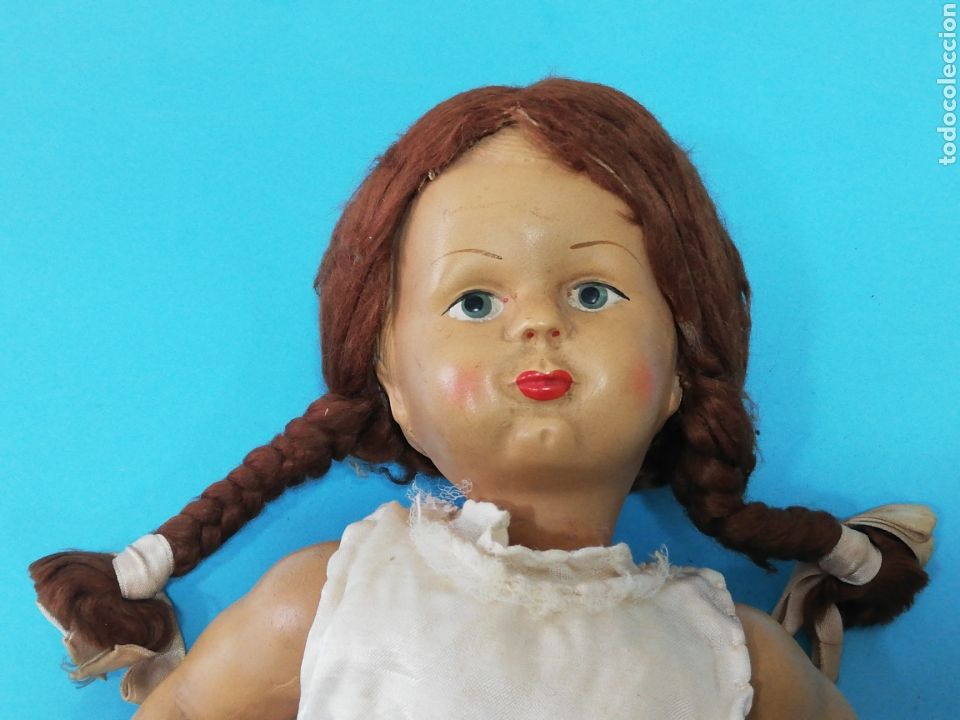Mu&ntilde;eca espa&ntilde;ola clasica: ANTIGUA MU&Ntilde;ECA SIN EDINTIFICAR MIDE 30 cm. - Foto 2