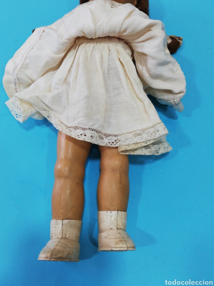 Mu&ntilde;eca espa&ntilde;ola clasica: ANTIGUA MU&Ntilde;ECA SIN EDINTIFICAR MIDE 30 cm. - Foto 3