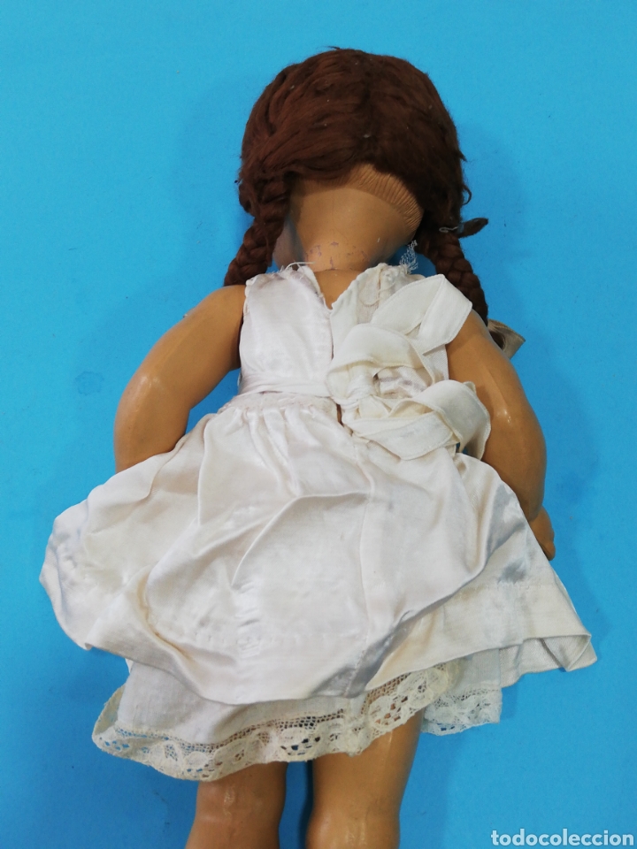 Mu&ntilde;eca espa&ntilde;ola clasica: ANTIGUA MU&Ntilde;ECA SIN EDINTIFICAR MIDE 30 cm. - Foto 7