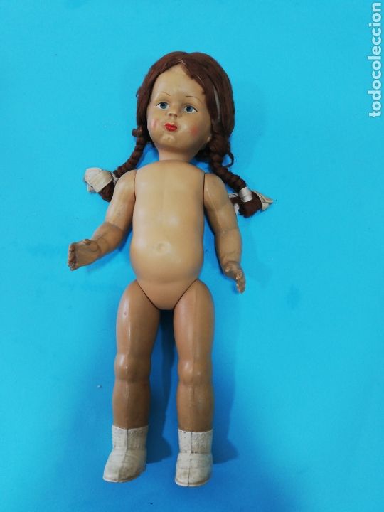 Mu&ntilde;eca espa&ntilde;ola clasica: ANTIGUA MU&Ntilde;ECA SIN EDINTIFICAR MIDE 30 cm. - Foto 9